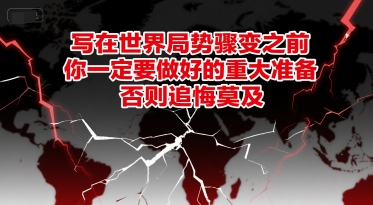 付费文章：写在世界局势骤变之前，你一定要做好的重大准备，否则追悔莫及-柚子网创