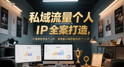 私域流量个人IP全案打造，打造特色专业个人IP，未来最值钱的是你的个人IP-柚子网创