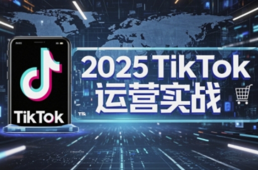 2025TikTok电商运营，掌握TikTok店铺运营核心技巧，实现低成本高转化-柚子网创