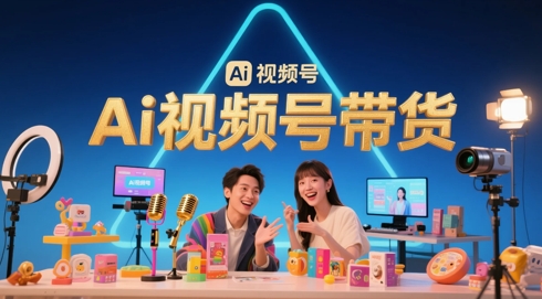 风口已至！AI视频号带货轻松月入过1W，99%的普通人却卡在内容制作门槛-柚子网创