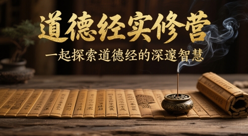 道德经实修营，一起探索道德经的深邃智慧-柚子网创